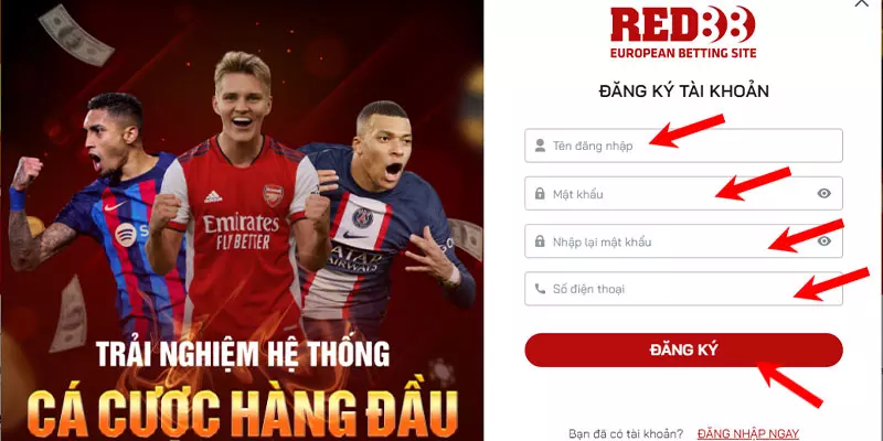 Để tiến hành đăng ký tài khoản hãy truy cập vào trang web b09.sa.com